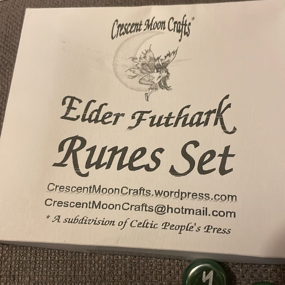 NWT Elder Futhark Runes Set - Picture 6 of 6